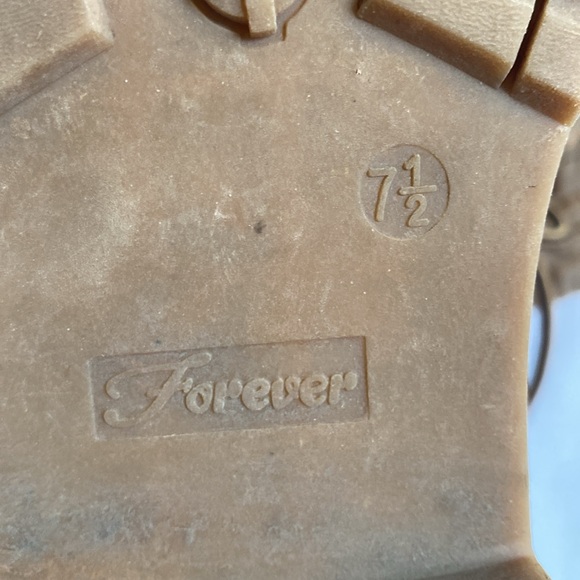 Forever Tan Hiking Boots - Picture 8 of 8